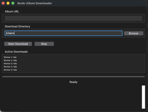 Bunkr Album Downloader product screenshot
